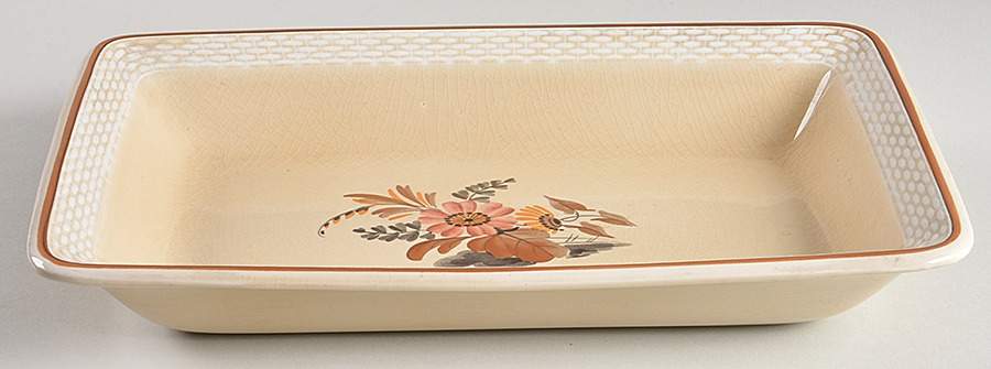 Knud 11" Rectangular Serving Platter by Royal Copenhagen-1