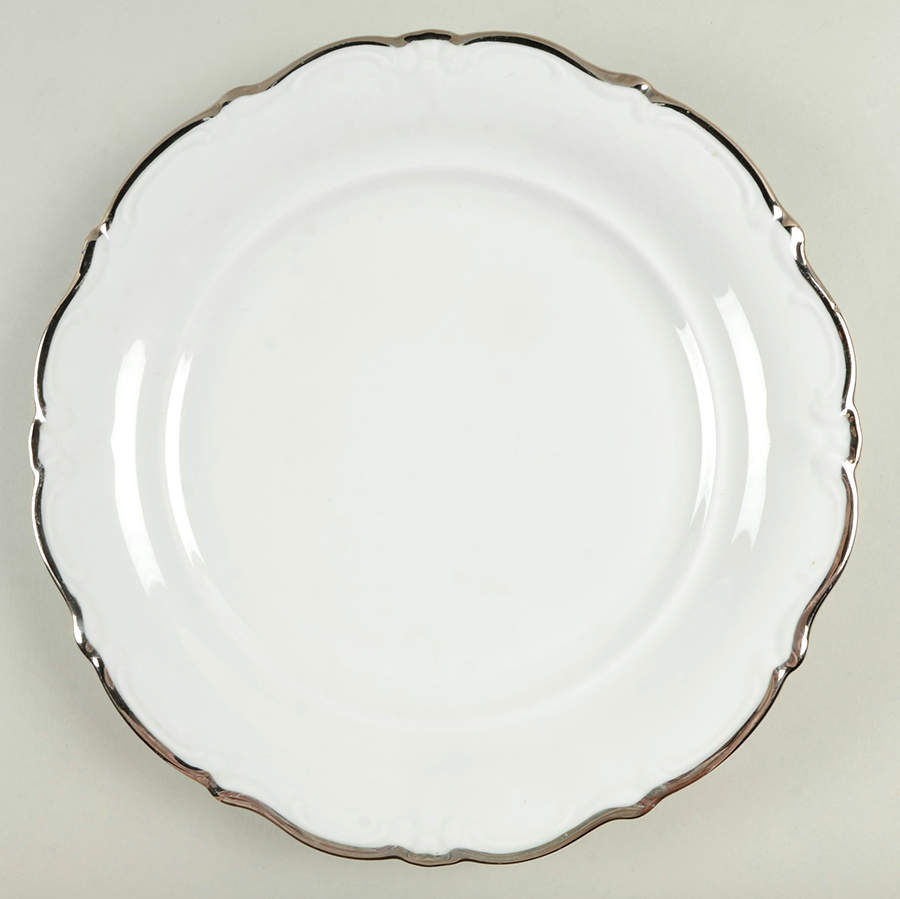 Elegance (Platinum) 12" Chop Plate (Round Platter) by Royal Castle-1
