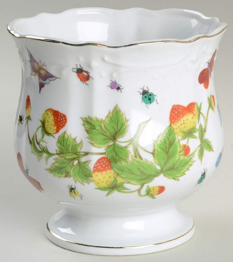 Spring Time Medium Cachepot by Royal Crown (Japan)-1
