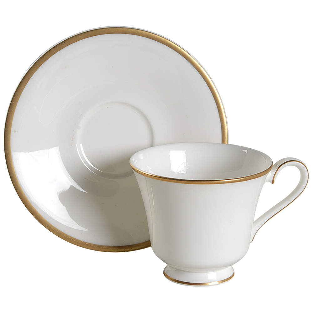 Alice (Albion Shape) Footed Cup & Saucer Set by Royal Doulton-1