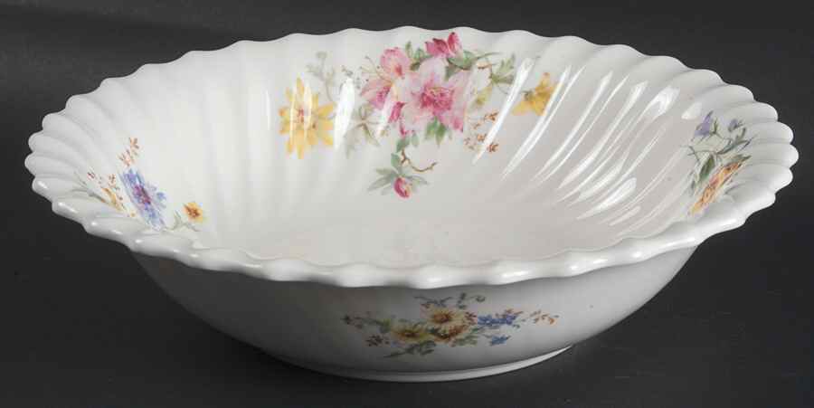 Arcadia (Older, Green Backstamp) 9" Round Vegetable Bowl by Royal Doulton-1