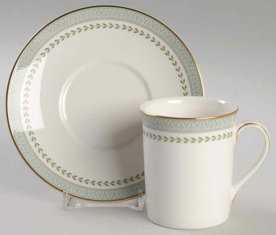 Berkshire Flat Demitasse Cup & Saucer Set by Royal Doulton-1