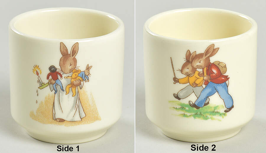 Bunnykins (Albion Shape) Single Egg Cup by Royal Doulton-1