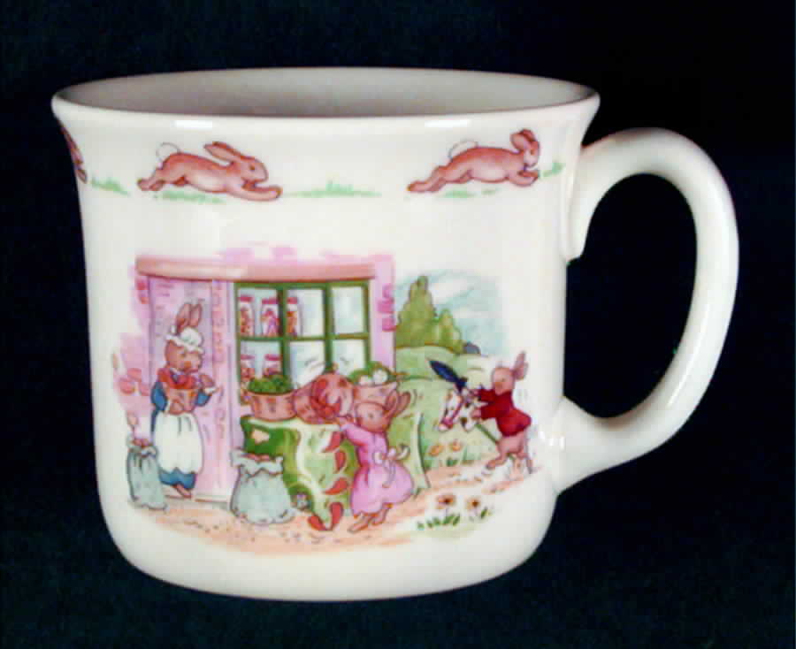 Bunnykins (Albion Shape) 1 Handle Hug a Mug Mug by Royal Doulton-1