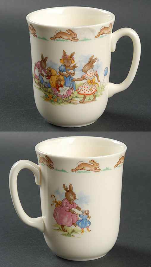 Bunnykins (Albion Shape) 1 Handle Don Beaker by Royal Doulton-1