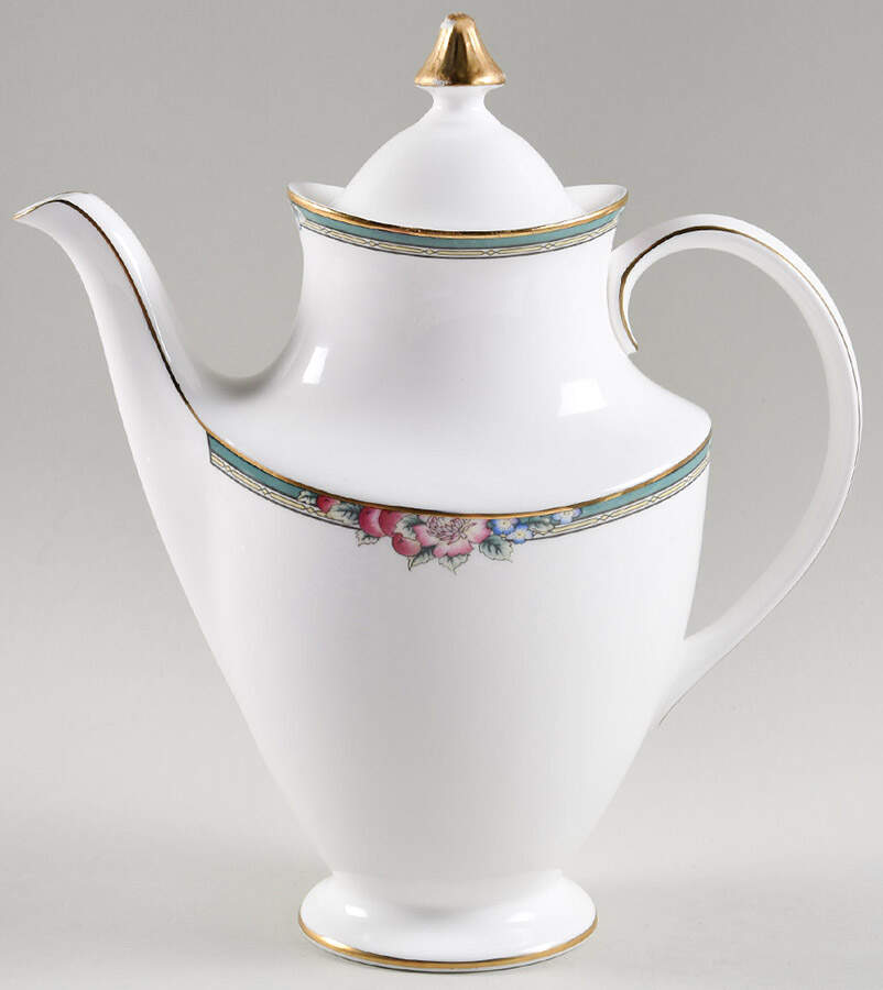 Orchard Hill Coffee Pot & Lid by Royal Doulton-1