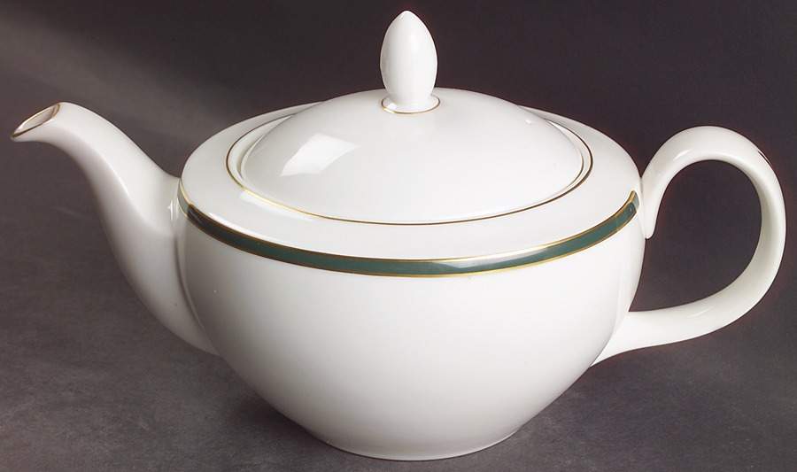Oxford Green (England) Teapot & Lid by Royal Doulton-1