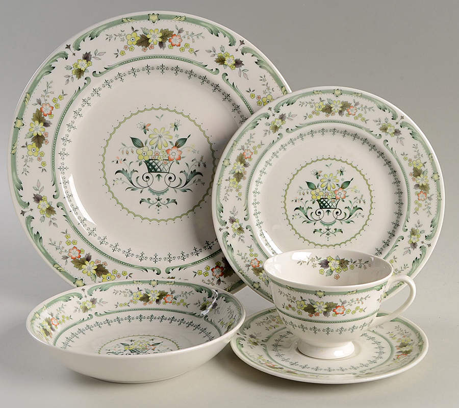 Provencal 40 Piece Estate Set by Royal Doulton-1