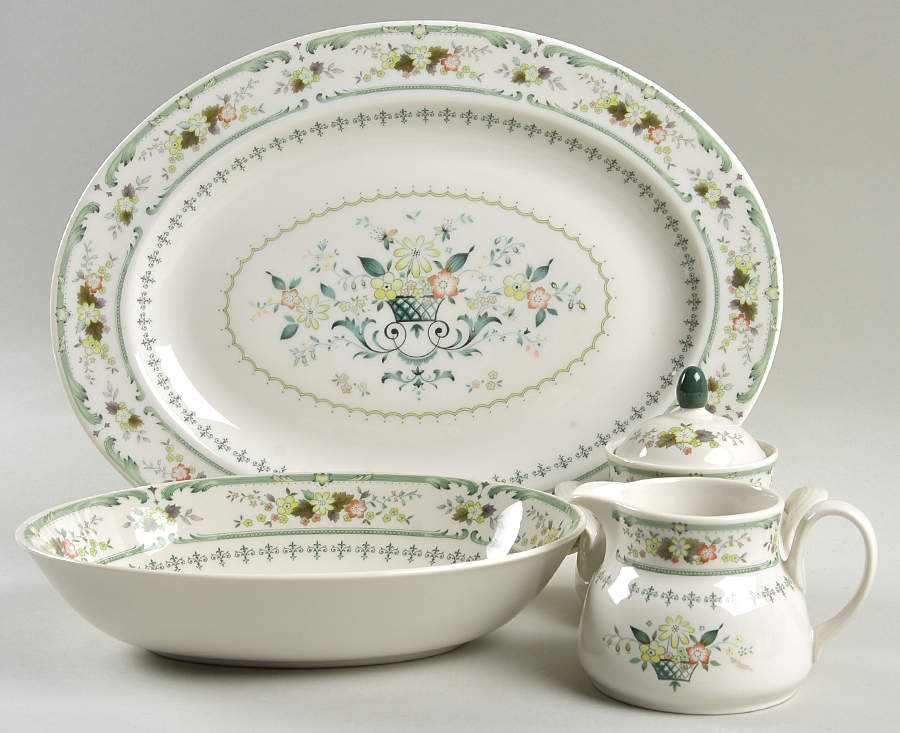 Provencal 5 Piece Hostess Set by Royal Doulton-1