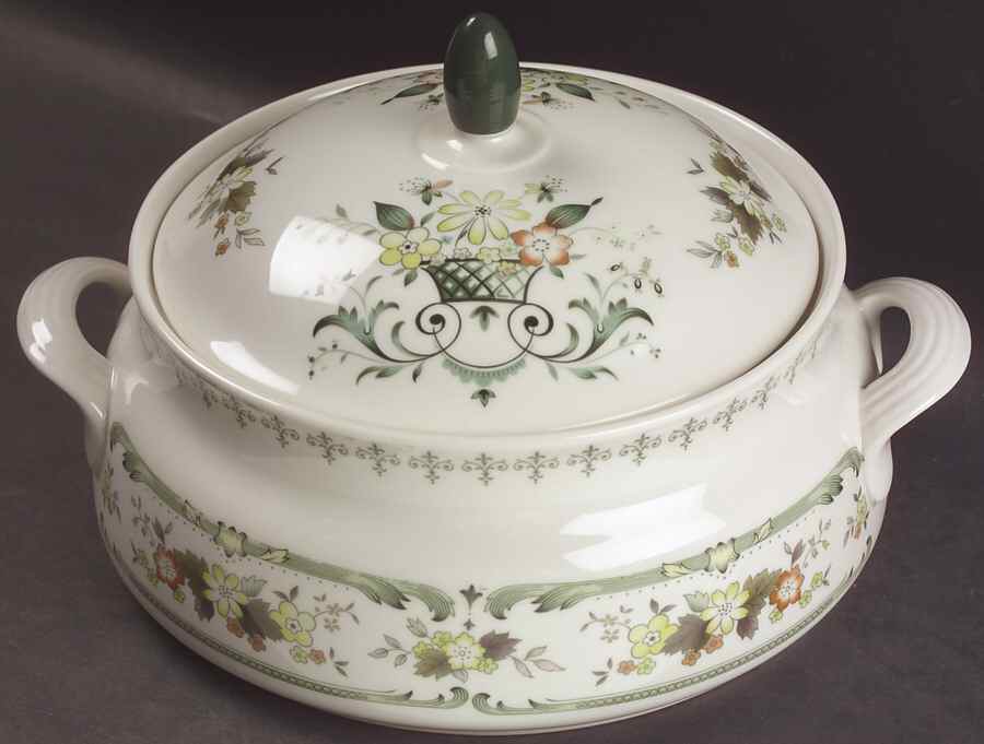 Provencal Round Covered Vegetable by Royal Doulton-1
