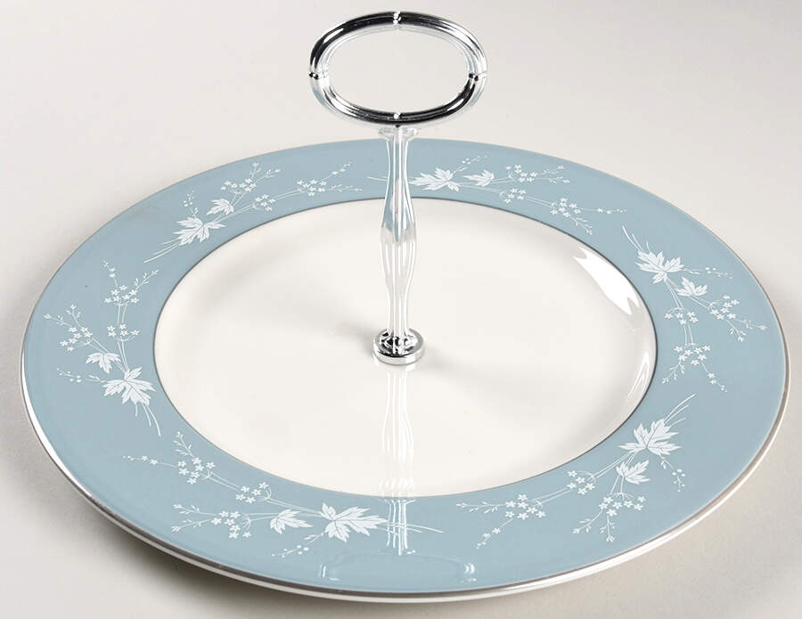Reflection Round Serving Plate with Center Handle (Dp) Hc by Royal Doulton-1