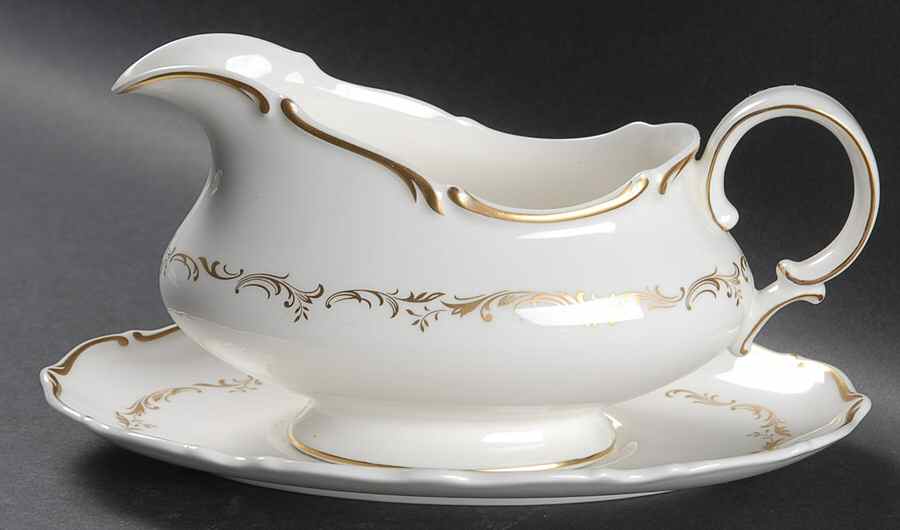 Richelieu Gravy Boat & Underplate by Royal Doulton-1
