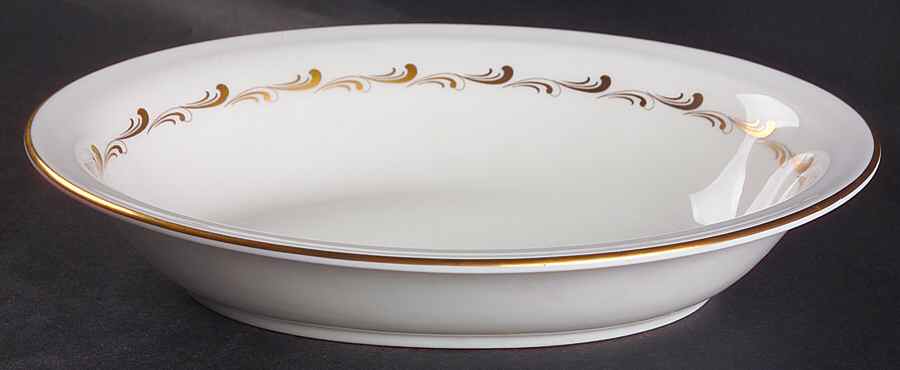 Rondo 10" Oval Vegetable Bowl by Royal Doulton-1