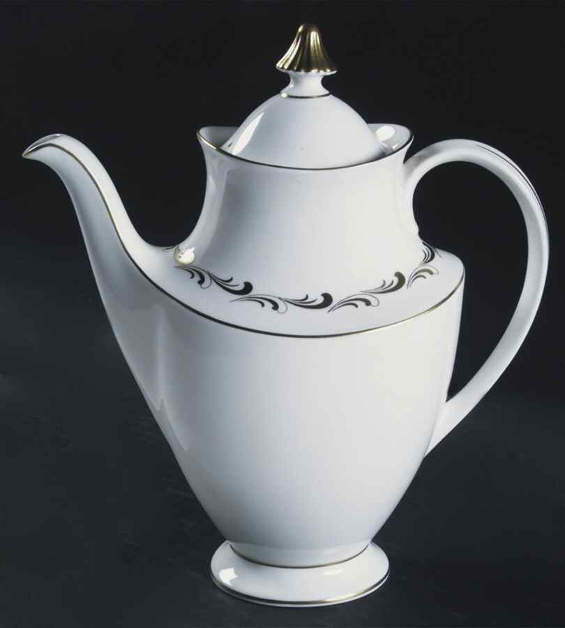 Rondo Coffee Pot & Lid by Royal Doulton-1