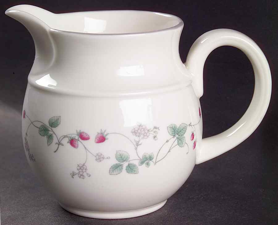 Strawberry Fayre Pink Creamer by Royal Doulton-1