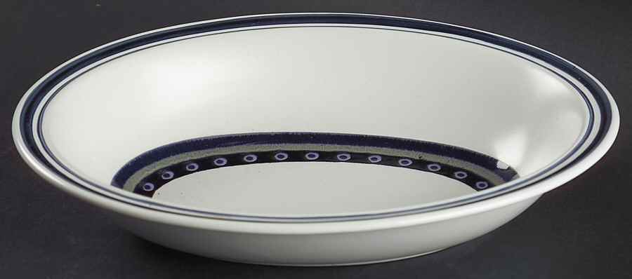 Tangier 10" Oval Vegetable Bowl by Royal Doulton-1