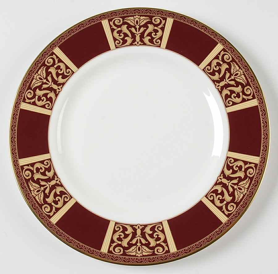 Tennyson Accent Luncheon Plate by Royal Doulton-1