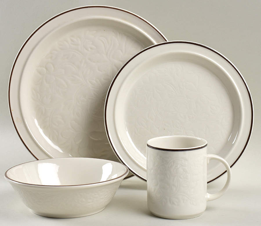 Ting Brown 4 Piece Place Setting by Royal Doulton-1