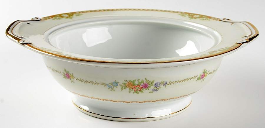 RDB3 (JAPAN) Round Vegetable No Lid by Royal Derby (Japan)-1