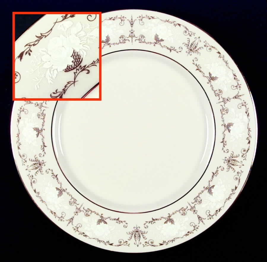 Brentwood Castle Dinner Plate by Ridgewood-1