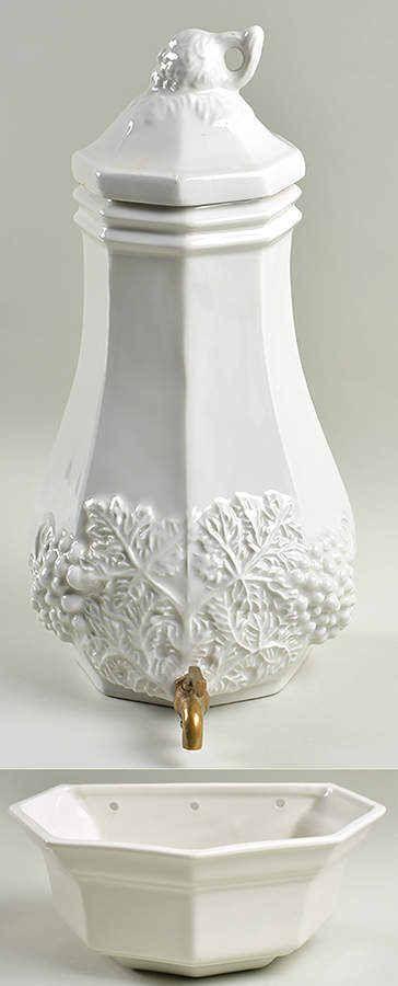 Grape Lavabo with Lid and Bowl Planter Set by Red Cliff-1