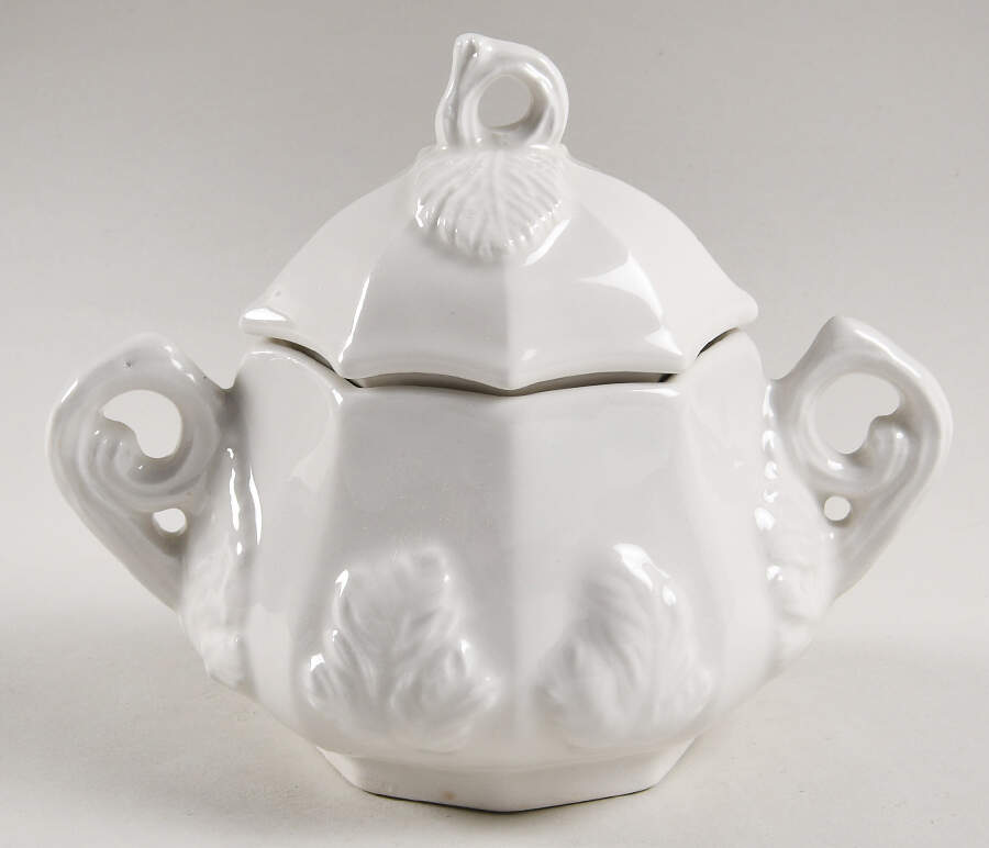 Grape Sugar Bowl & Lid by Red Cliff-1