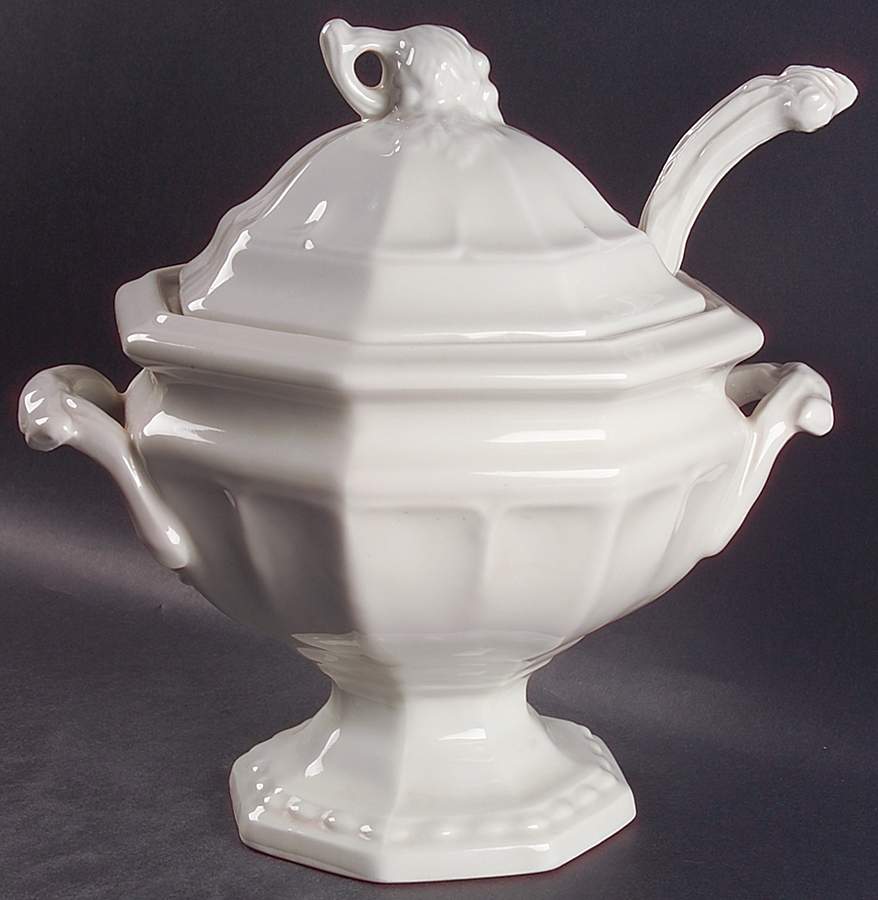 Grape Tureen & Lid w/Ladle by Red Cliff-1