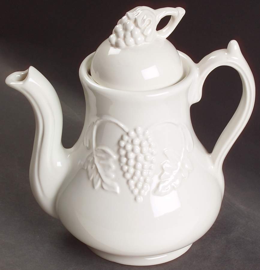 Grape Teapot & Lid by Red Cliff-1
