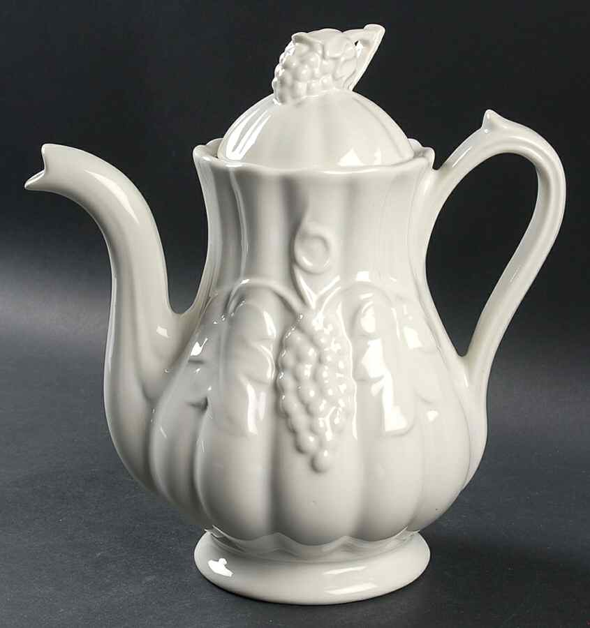 Grape Coffee Pot & Lid by Red Cliff-1
