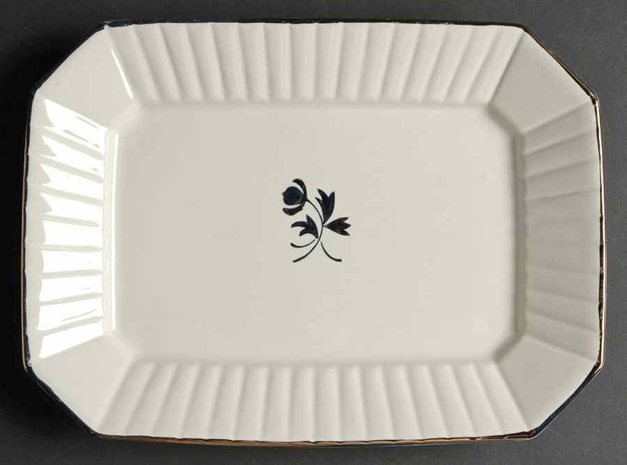 Tea Leaf 11" Rectangular Serving Platter by Red Cliff-1