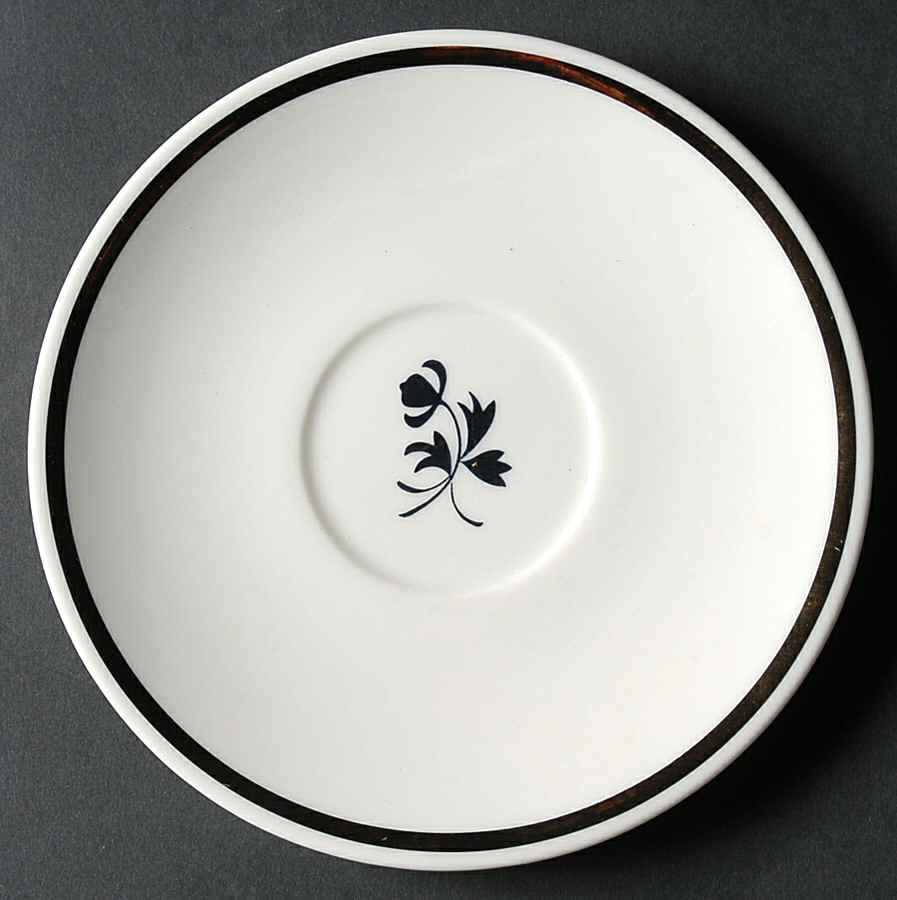 Tea Leaf Saucer for Flat Cup by Red Cliff-1