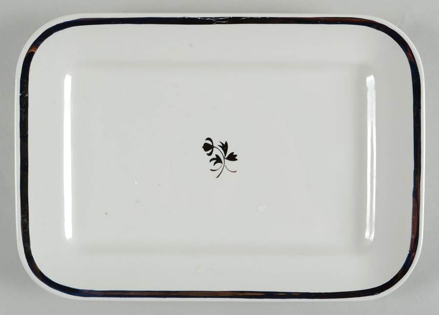 Tea Leaf 11" Rectangular Serving Platter by Red Cliff-1