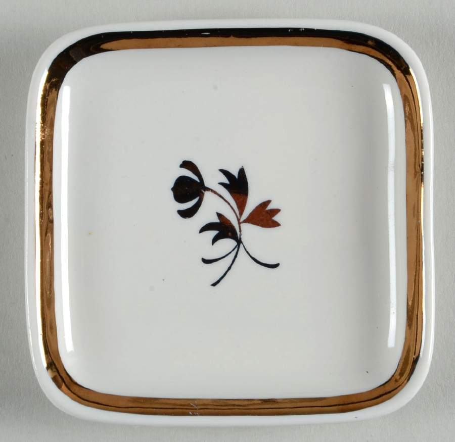 Tea Leaf Butter Pat by Red Cliff-1