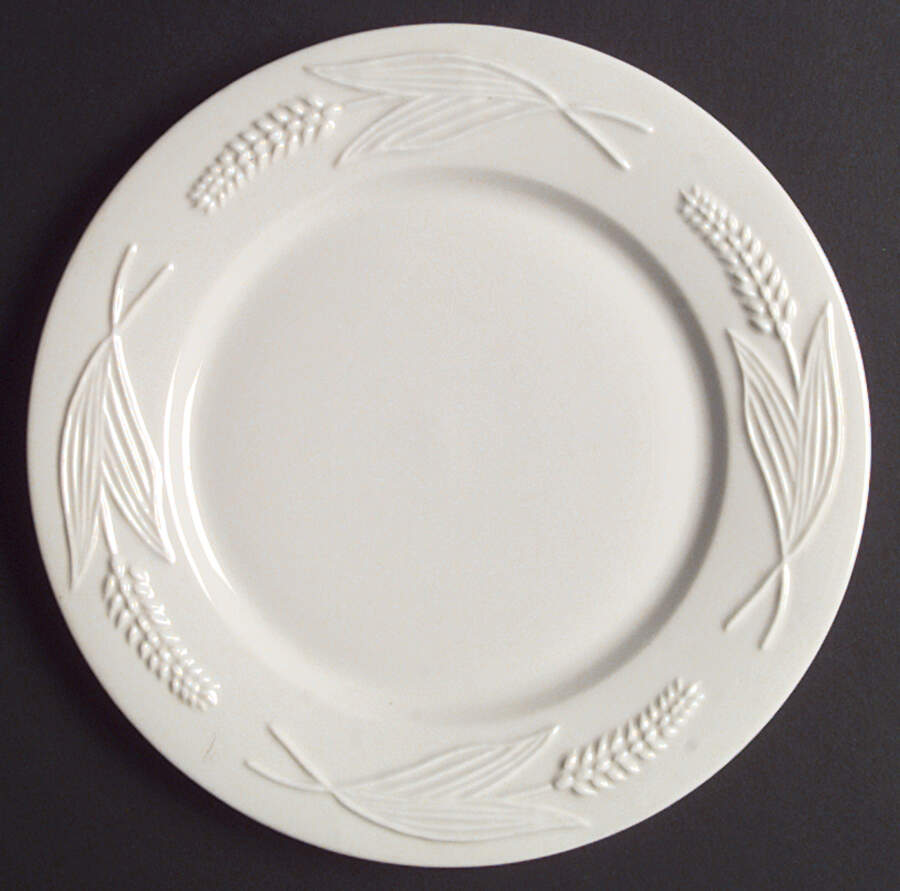 Wheat (Not Ribbed) Dinner Plate by Red Cliff-1