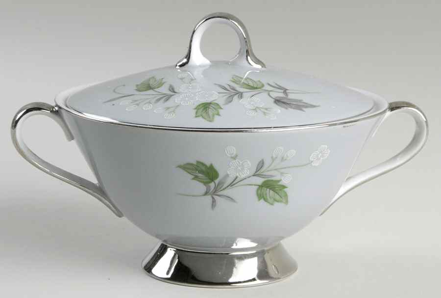 Paradise Sugar Bowl & Lid by Regal (Japan)-1