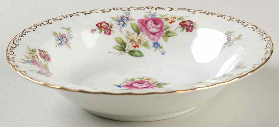 Spring Glory Rim Soup Bowl by Regal (Japan)-1