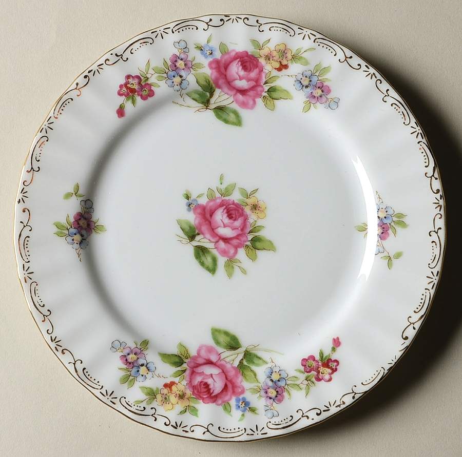 Spring Glory Bread & Butter Plate by Regal (Japan)-1