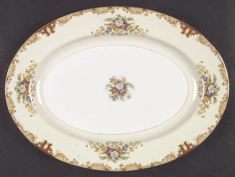 REM1 12" Oval Serving Platter by Rembrandt-1