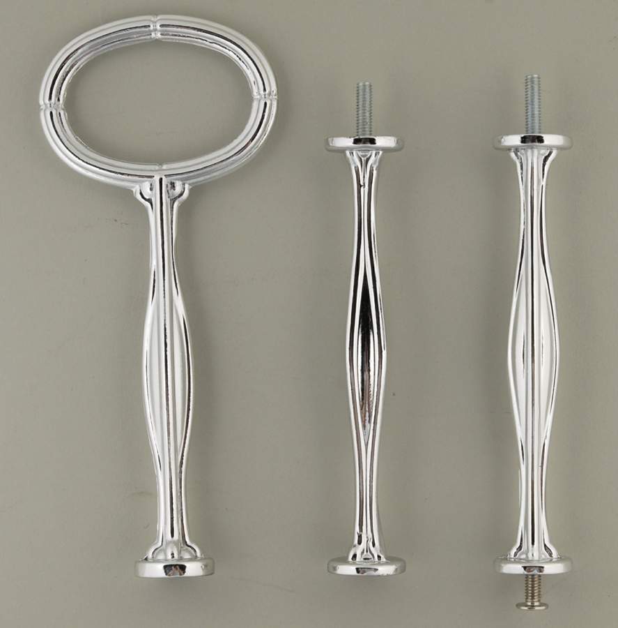 Dinnerware Storage & Cleaning Products Hardware 3 Tier Silver by Replacements-1