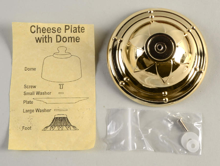 Dinnerware Storage & Cleaning Products Implement For Ftd Cheese Plate - Gold by Replacements-1