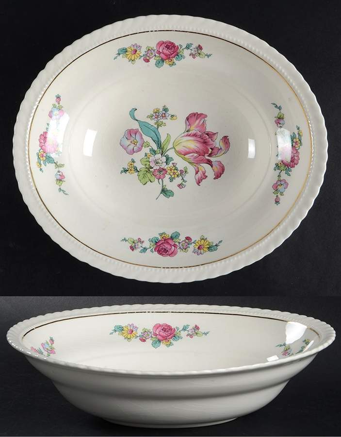 REV1 9" Oval Vegetable Bowl by Regal Vellum-1