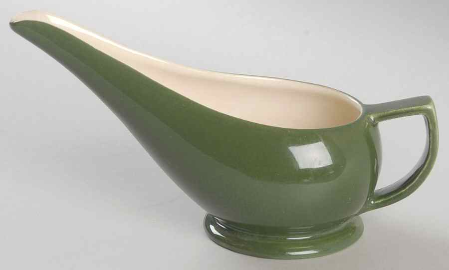 Blossom Time Green Creamer by Red Wing-1