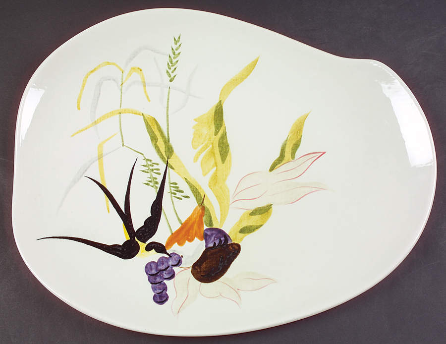Capistrano 15" Oval Serving Platter by Red Wing-1