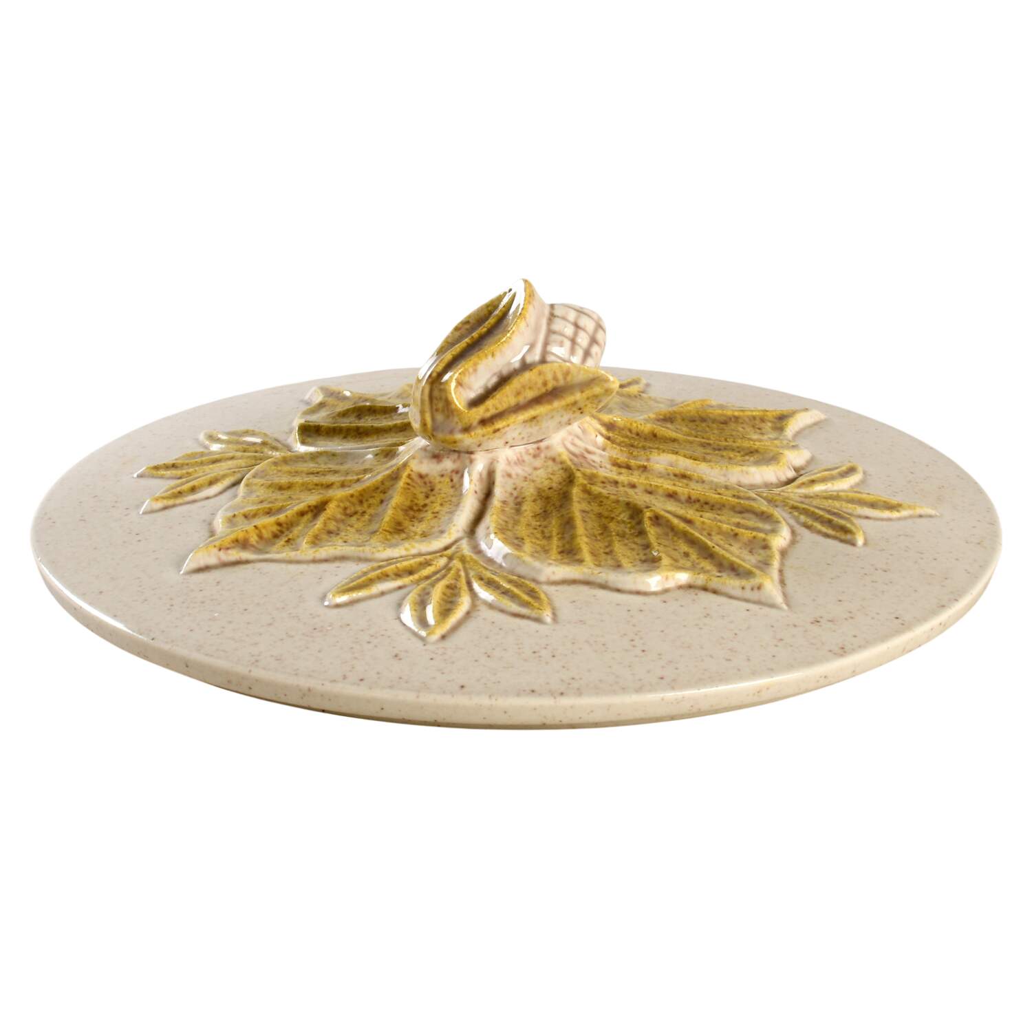 Damask Lid for Round Vegetable by Red Wing-1
