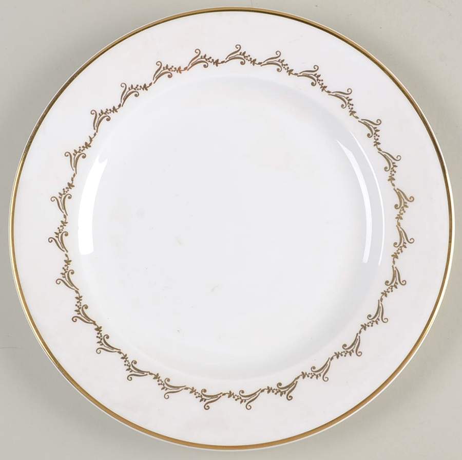 Golden Glory Salad Plate by Royal Grafton-1
