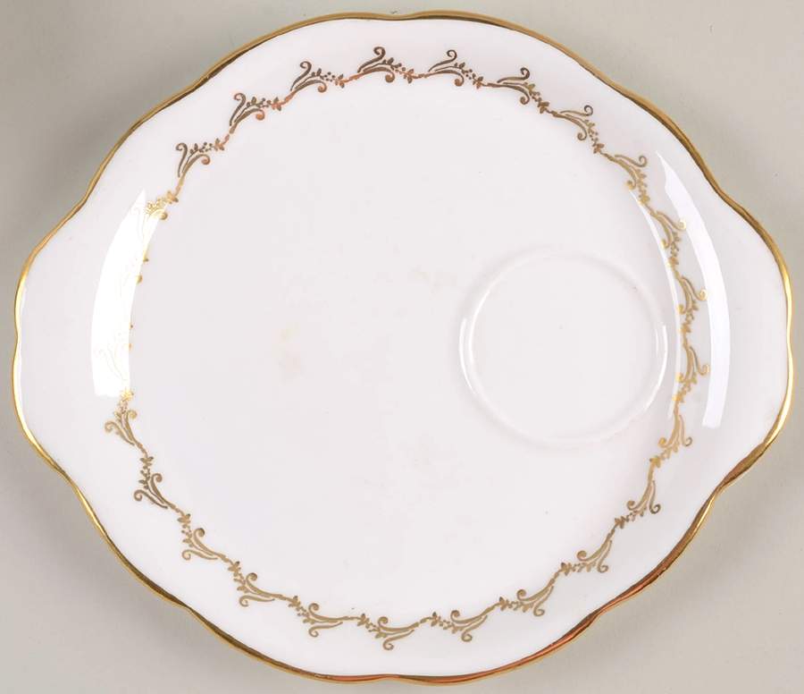 Golden Glory Snack Plate by Royal Grafton-1