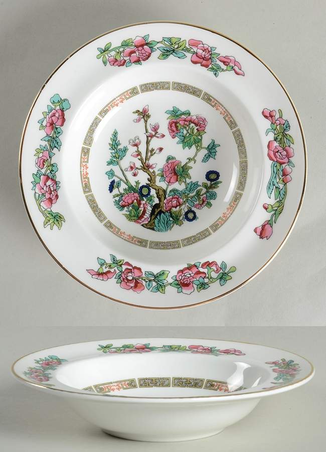 Indian Tree Rim Cereal Bowl by Royal Grafton-1