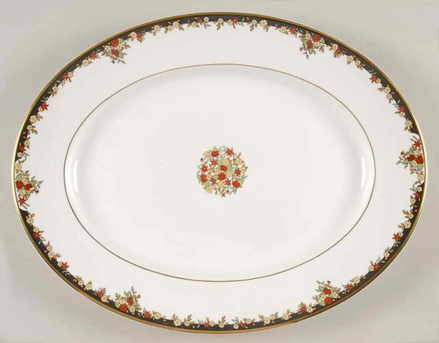 Kensington 15" Oval Serving Platter by Royal Grafton-1