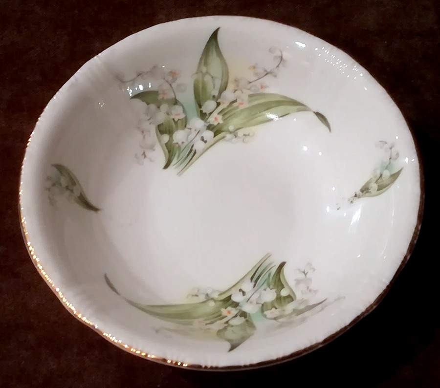 Lily of The Valley Coupe Cereal Bowl by Royal Grafton-1