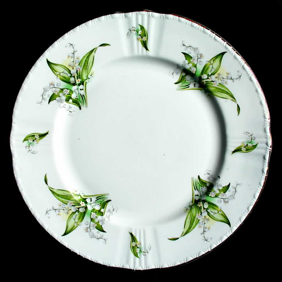 Lily of The Valley Dinner Plate by Royal Grafton-1